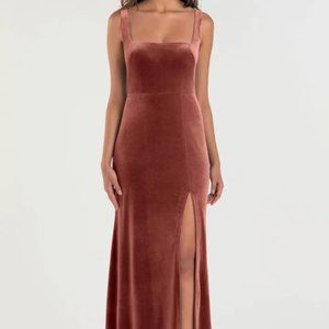 Jenny Yoo Velvet Mara Dress